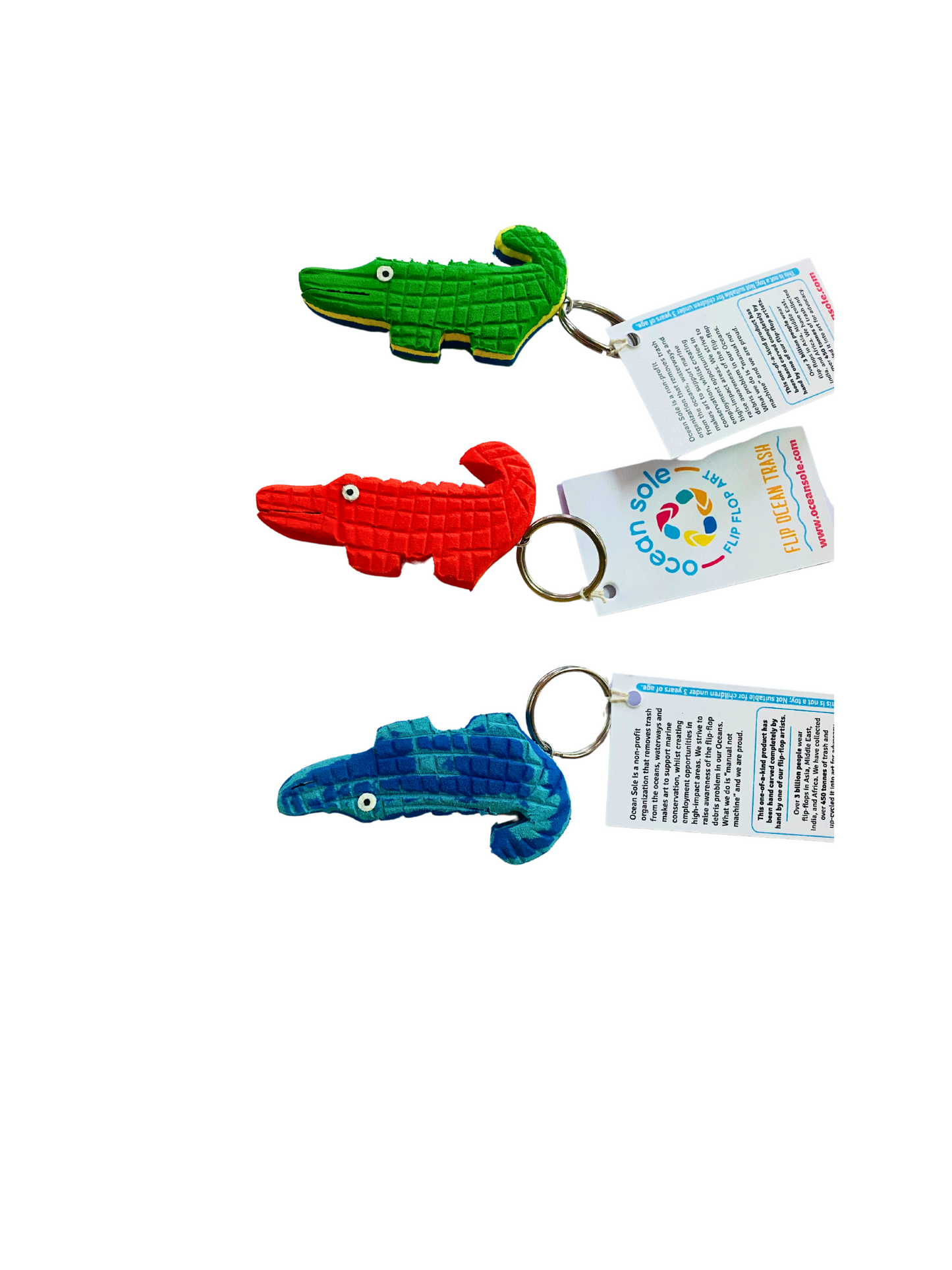 Keychains Recycled Flip Flop