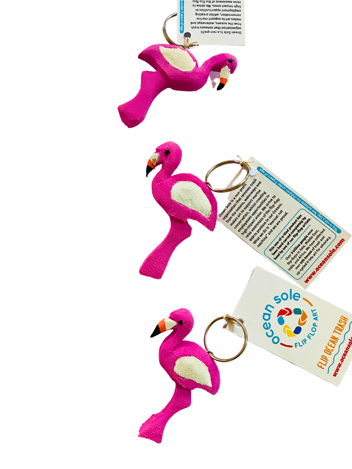 Keychains Recycled Flip Flop