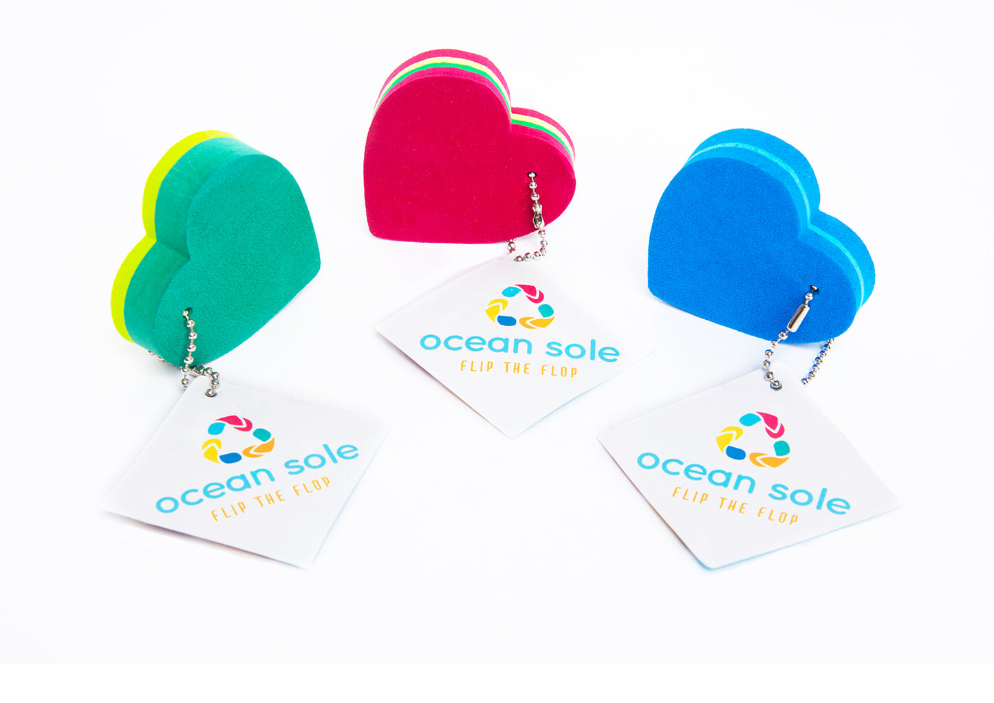 Keychains Recycled Flip Flop