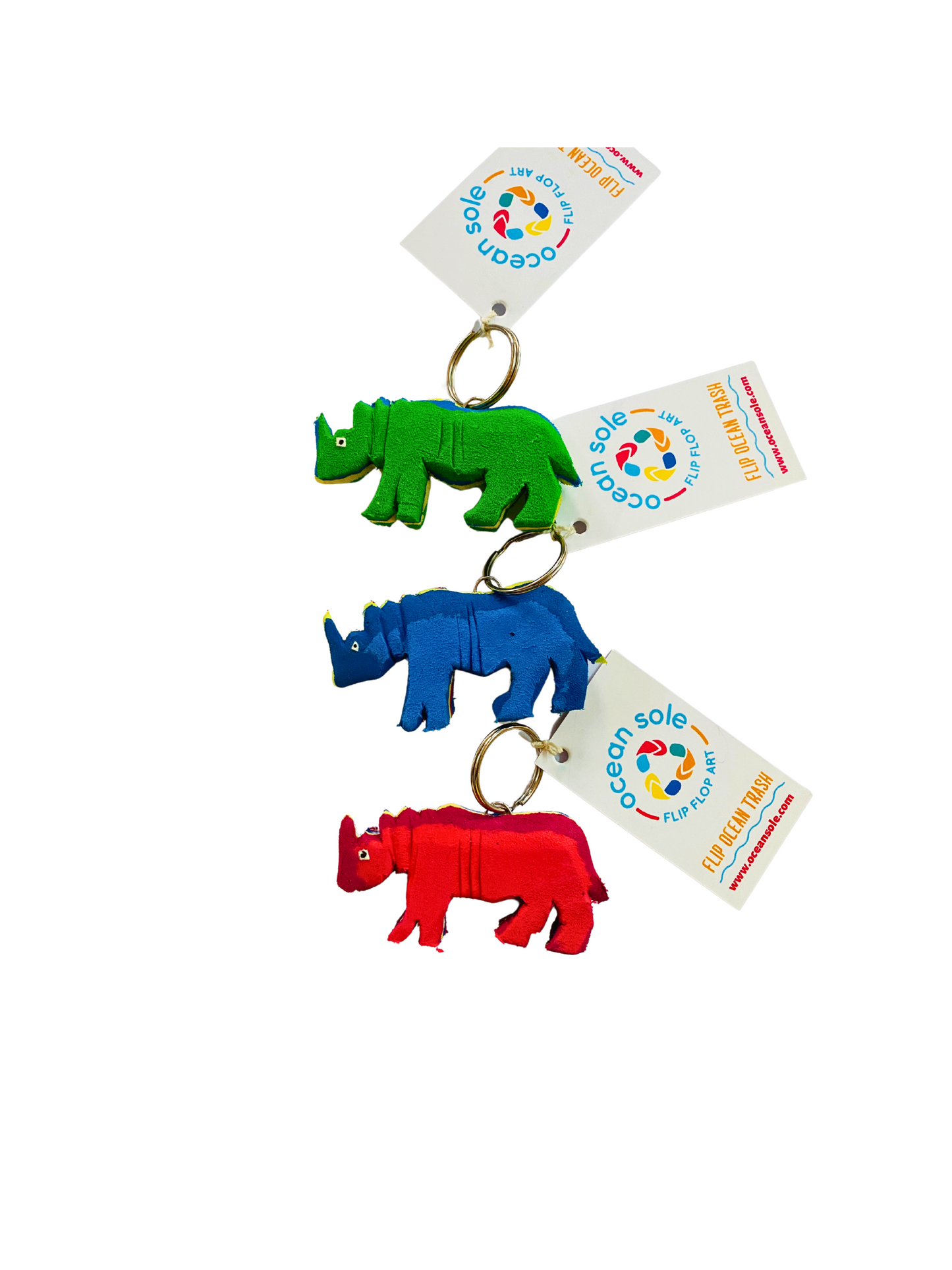 Keychains Recycled Flip Flop