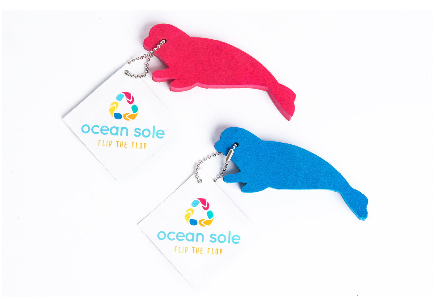 Keychains Recycled Flip Flop