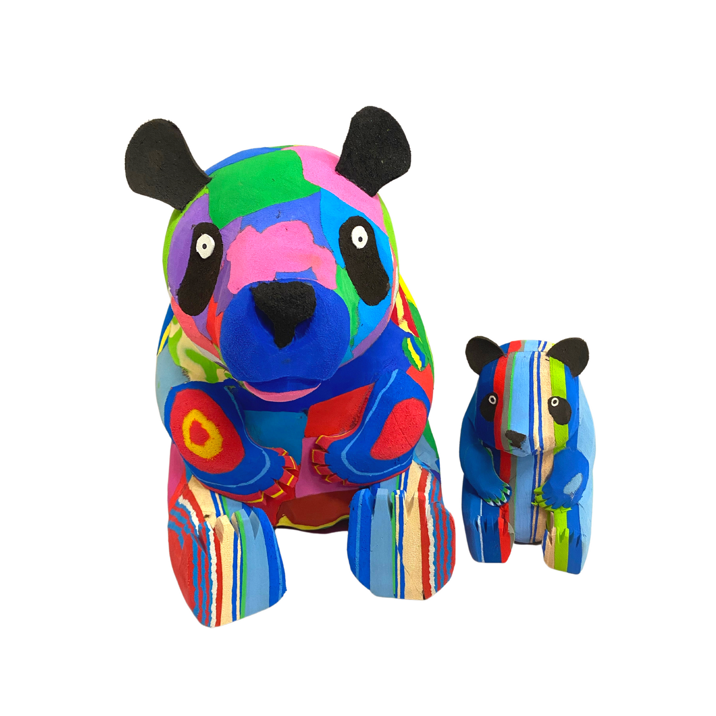 Panda Flip Flop Sculpture