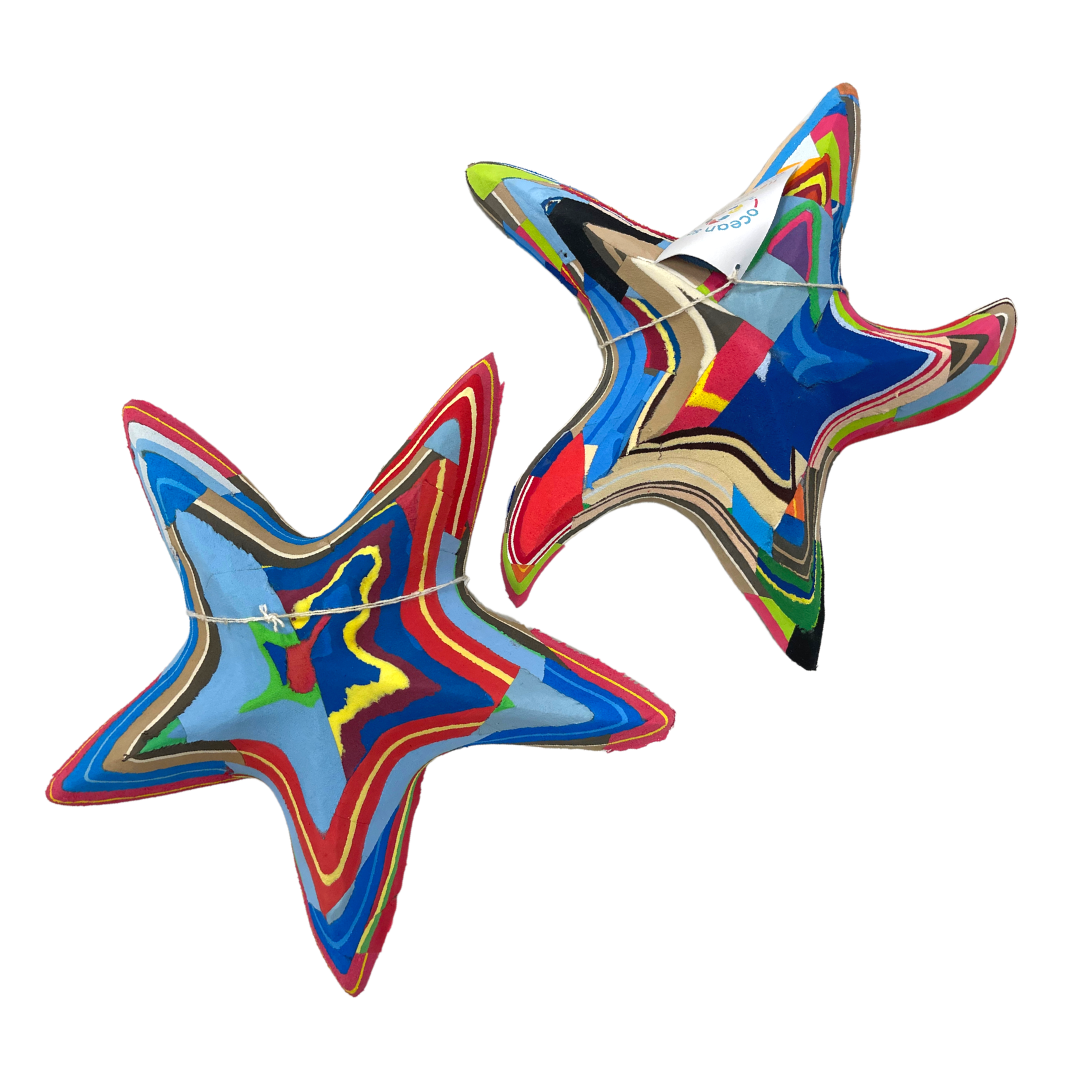 Starfish Flip Flop Sculpture